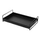 thumbnail image 2 of Bandeja Para Servir, Bandeja Multiusos De Lujo Para Mesa De Centro, Para Comidas, Oficina, Baño, Color Negro, 2 of 3