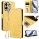 thumbnail image 2 of Xiaomi Redmi 17 4G/5G Funda Billetera con Estampado de Gato, Amarillo, 2 of 6