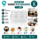 thumbnail image 1 of Pack 6 Vasos Premium Textura Doble Vidrio 150ml | Café y Bebidas Frías, 1 of 2