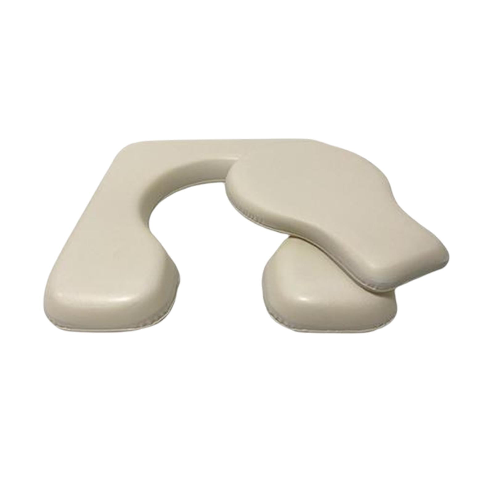 Magideal - Cojín De Asiento De Inodoro, Cojín De Asiento De Inodoro Desmontable, Portátil, Duradero, Suave, Impermeable, Acolchado De Esponja Para Silla De