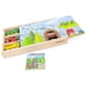 thumbnail image 5 of Set de 12 vagones de tren Orbrium con caja de almacenamiento de madera para 3 a 7 años, 5 of 7