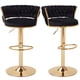 thumbnail image 1 of Juego de 2 Taburetes de Bar Vecelo Negro, 1 of 3