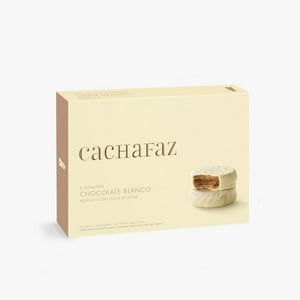 Cachafaz Argentina - Alfajor Chocolate Blanco Estuche 6 U.