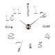 thumbnail image 4 of Reloj De Pared DIY 3D Moderno Espejo Superficie Pegatina Hogar Oficina Decoración, 4 of 5