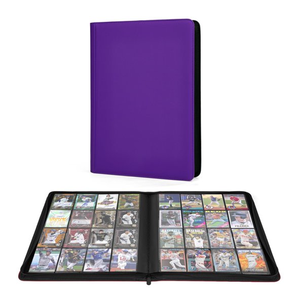 Álbum para Cartas Coleccionables OTMOTMO con más de 1000 Bolsillos y Carga Lateral de 16 Lados