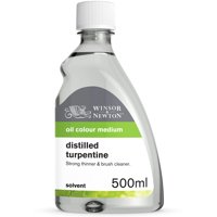 Botella De Trementina Destilada Winsor & Newton De 500 Ml
