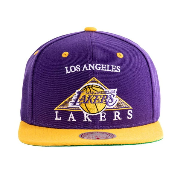 Gorro Snapback Nba Los Angeles Lakers Morado Mitchell And Ness | Lider