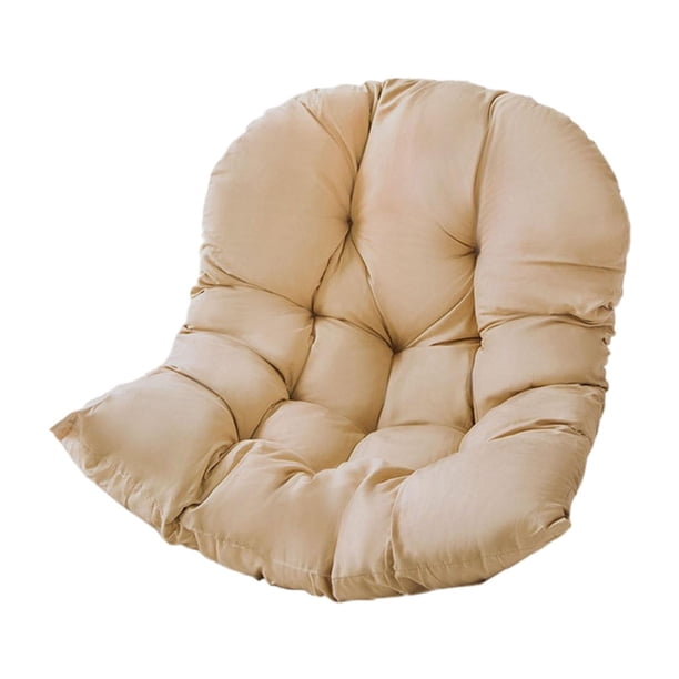 Cojín para Silla Colgante, Cojín para Asiento de Silla de Exterior, Cómodo Cojín para Silla Columpio, Alfombrilla para Silla de Jardín para Decoración Caqui