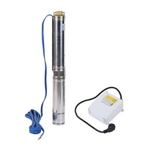 Baico - Bomba Sumergible Pozo Profundo 3,5In 1.5Hp 93L/Min+20Mtcable