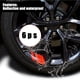 thumbnail image 2 of Stickers Reflectantes GKmow Rojos para Llantas 18-21 Pulgadas 6 Piezas, 2 of 3
