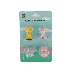 Homewell - Goma De Borrar De Animales De Granja 4 Uni