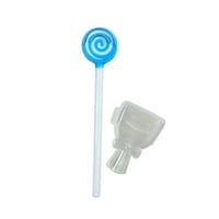 Dentwell - Limpiador De Lengua Infantil Celeste