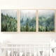 thumbnail image 2 of 3pcs Landscape Chinese Style Forest Green Canvas Painting Posters And Prints Wall Art Living Room Decor, 2 of 2