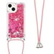 thumbnail image 1 of Funda FOXDOCK para iPhone 13 Mini con Cuerda Ajustable, Brillo Líquido, Protección Antigolpes y Lente – Ideal para Regalo, 1 of 6