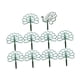 thumbnail image 3 of 10 Piezas Soporte para Plantas Estaca para Tomates Anillo de Soporte Enrejado para Fresas Y Jaula de Crecimiento de Plástico PP Duradero Adecuado Par, 3 of 5