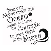 Rienda Libre Graphics - Decomural Courage Inspirational Ws-43901