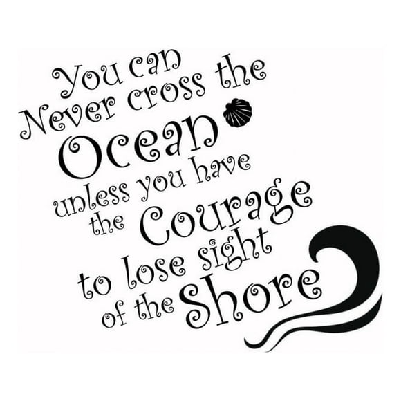 Decomural Courage Inspirational WS-43901