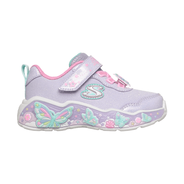 ZAPATILLAS URBANAS SKECHERS LIL BUTTERFLY BLISS BEBÉS | 303066N-LVMT - Talla 22