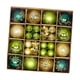 thumbnail image 1 of 44x Bolas De Navidad Adornos Con Cuerda Para Favores De Fiesta Celebración Porche Verde Dorado, 1 of 3