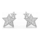 thumbnail image 1 of Aros Plata 925 Estrella Rock Con Circonita Nordvik Plateado, 1 of 4