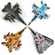 thumbnail image 2 of Avión retráctil Toy Diecast Fighter Jets, paquete de 4 unidades para niños a partir de 3 años, 2 of 7