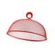 thumbnail image 2 of Cubierta De Malla Para Alimentos, Red Multiusos Reutilizable Para Cubrir Pasteles, Para Parrilla De Barbacoa Casera, Color Rojo, 30cm, 2 of 5