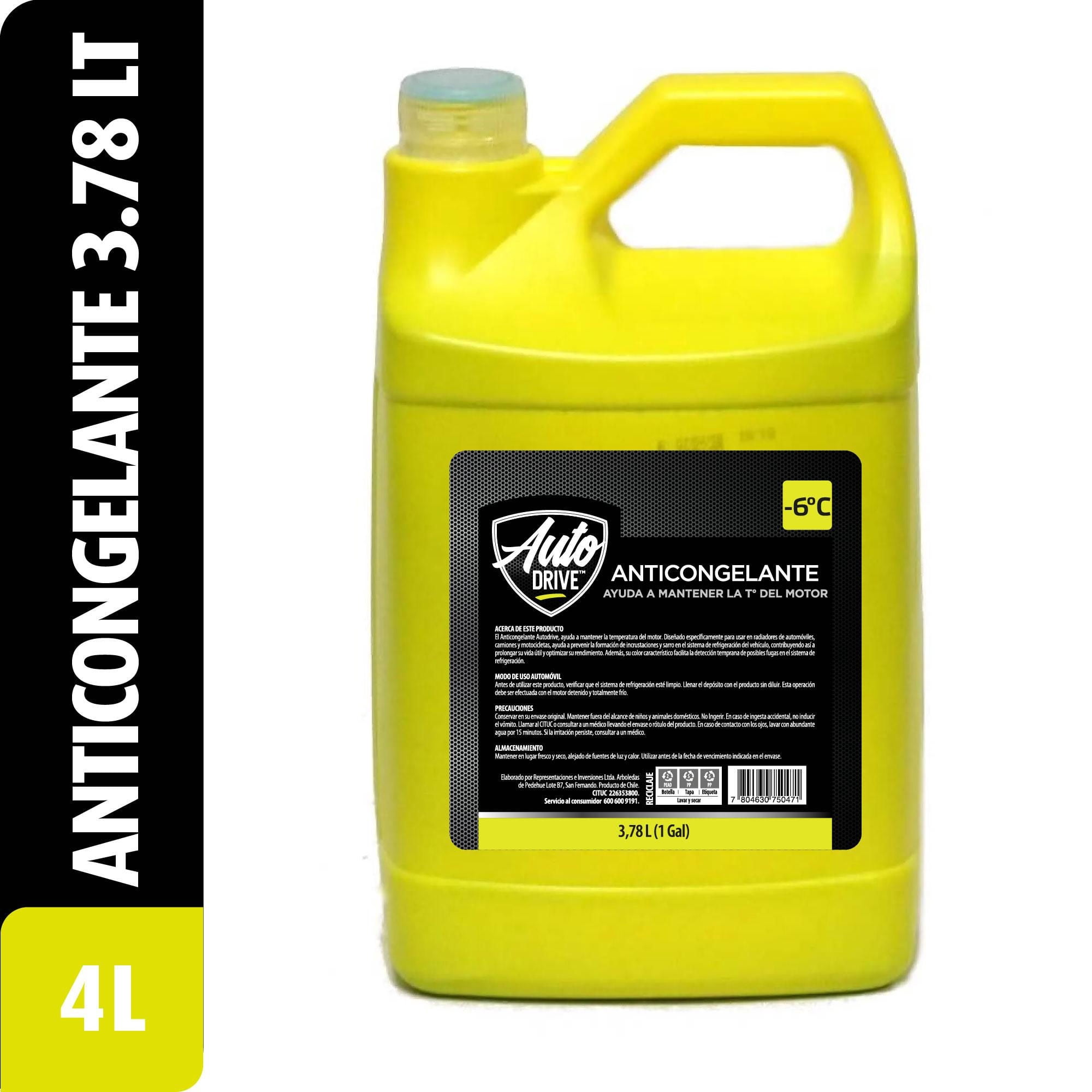 Anticongelante 3.78 L Autodrive