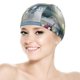 thumbnail image 5 of Annie y Carola Gorro de Natación de Licra, Gorro de Baño de Tela Cómoda, Gorro Elástico Antideslizante para Hombres, Mujeres y Niños, 5 of 6