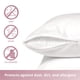 thumbnail image 3 of Juego de 12 protectores de almohada CIRCLESHOME, 100% algodón, tamaño queen, 3 of 7