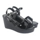 thumbnail image 5 of Sandalia Chalada Mujer Como-51 Negro Plataforma, 5 of 6