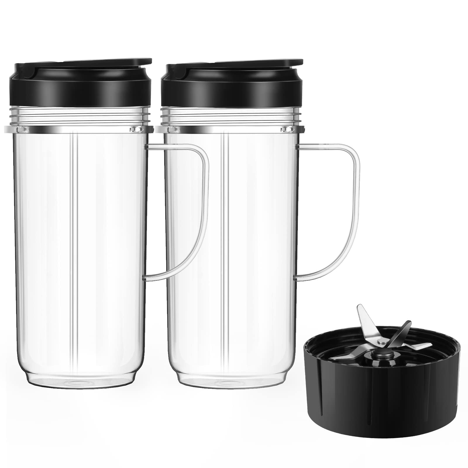 Vaso De Repuesto Ubynid Magic Bullet Blender, 650 Ml, Paquete De 2