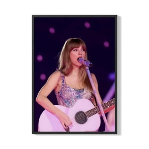 Creango - Cuadro Poster Enmarcado Taylor Swift Decorativo