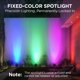 thumbnail image 2 of Focos solares InnoGear, paquete de 4, rojo, verde, azul y morado, 2 of 7