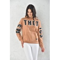 Home Fashion - Poleron Mujer Con Capucha Cafe Talla M