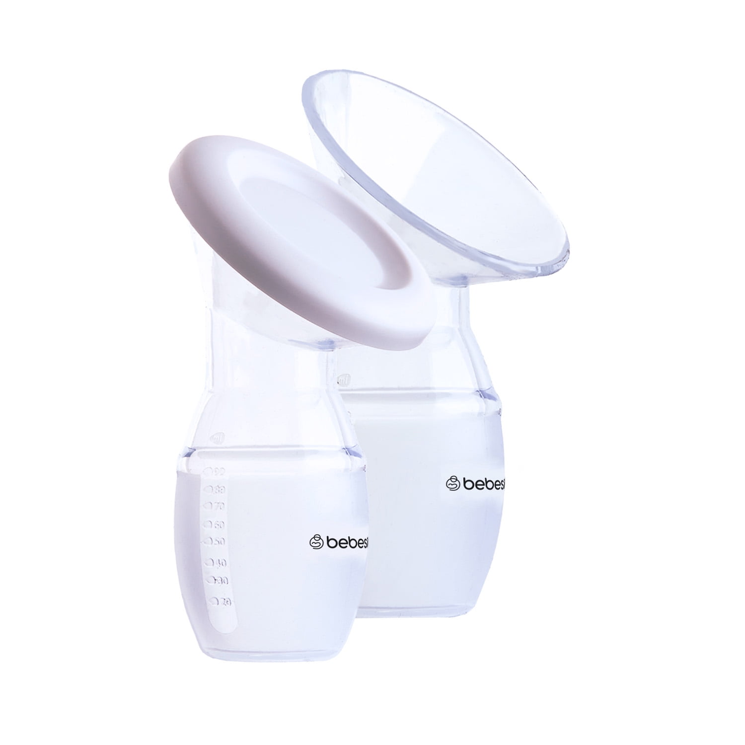 Pack X 2 Colector Extractor Manuel De Leche Materna Bebesit