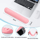 thumbnail image 2 of Protector de muñeca para teclado de espuma viscoelástica ultrafina Almohadilla de muñeca ergonómica de gel suave adecuada para computadora, portátil, oficina, juegos, mecanografía, 2 of 5