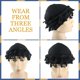 thumbnail image 4 of Turbante Gturytr Vintage Twist Head Wrap Durag con forro satinado, 4 of 6