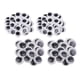 thumbnail image 2 of 25mm 30mm Elf-Adhesive Wiggle Eyes Scrapbooking Kid Crafts Ojos Móviles 120pc, 2 of 5