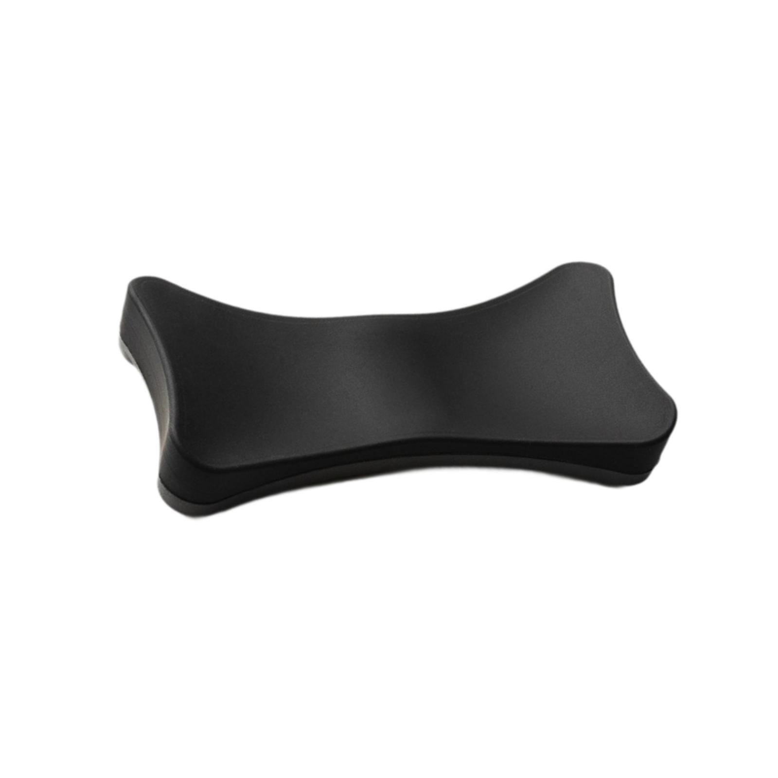 Magideal - Almohadilla De Descanso Para Muñecas Reposamanos Deslizante Ergonómico Mecanógrafo Fácil De Mecanografía Taller De Trabajo Espuma Eva Con 4 Ruedas De Negro