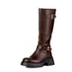 thumbnail image 3 of Botas Largas Mujer De Moda Tacon Grueso Vintage Weide CZY613, 3 of 8