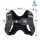 thumbnail image 3 of Chaleco pesado Henkelion para hombres, mujeres y niños, 3,6 kg, negro, 8 libras, 3 of 9