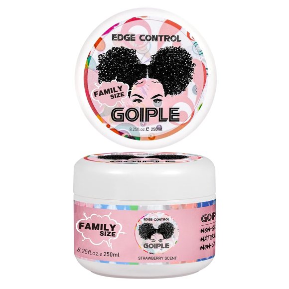 Goiple 8.25 oz Edge Control Wax para mujeres, cera fijadora de bordes no grasa