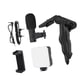 thumbnail image 4 of Kit De Vlogging De Mano Universal Phone Vlog Kit De Filmación Con Luz LED 4pcs Con Micrófono, 4 of 5