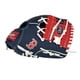thumbnail image 1 of Guante de béisbol Rawlings MLB Players T-Ball Youth Red Sox, 1 of 6