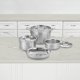thumbnail image 3 of Batería de cocina Cuisinart MCP-7NP1 de acero inoxidable, 7 piezas, 3 of 4