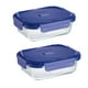 thumbnail image 1 of Pack 2 Contenedores Vidrio Hermético Rectangular 1040mL Luminarc, 1 of 2