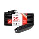 thumbnail image 1 of Cable de extensión UltraPro de 25 pies para interiores, 3 salidas, paquete de 2, negro, 1 of 5