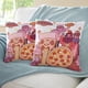 thumbnail image 3 of Juego de Pizza Fundas de almohada de terciopelo con tema, regalos de funda de almohada, decoración para el hogar, cojín de lanzar, regalo de cumpleaños para fans y parejas.56*56cm., 3 of 6