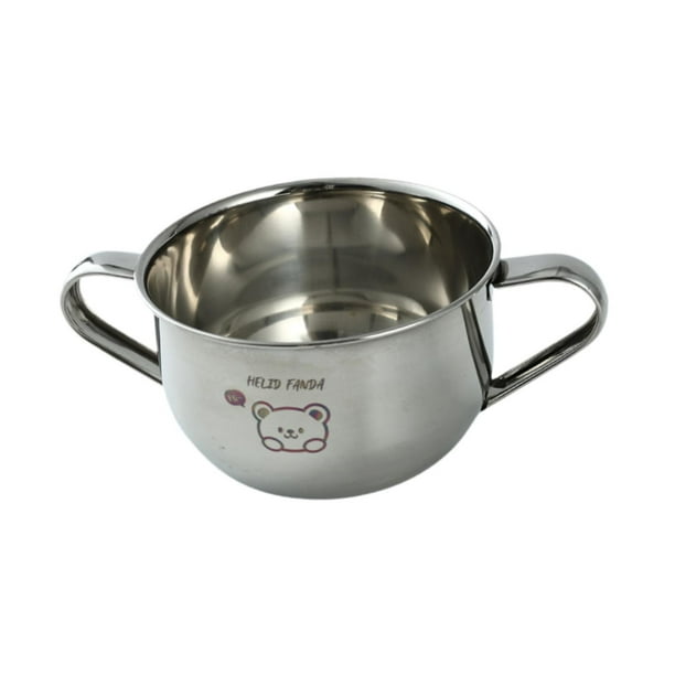Cuenco De Alimentación Para Niños De 400ml, Práctico Cuenco Coreano Para Aperitivos, Arroz Para Niños Pequeños