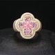thumbnail image 3 of Anillo de Moissanita Brillante para Mujer Anillo de Compromiso de Diamante Creado en Laboratorio de Plata Esterlina S925 Aniversario Promesa Moda Lujo Adecuado para Uso Diario Boda Cumpleaños, 3 of 6